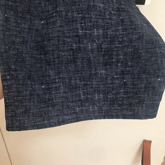 Milly Denim Print Crepe Gathered Kori Trousers - Picture 7 of 7